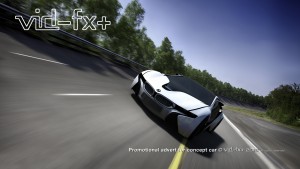 3D-CGI BMW Concept Car